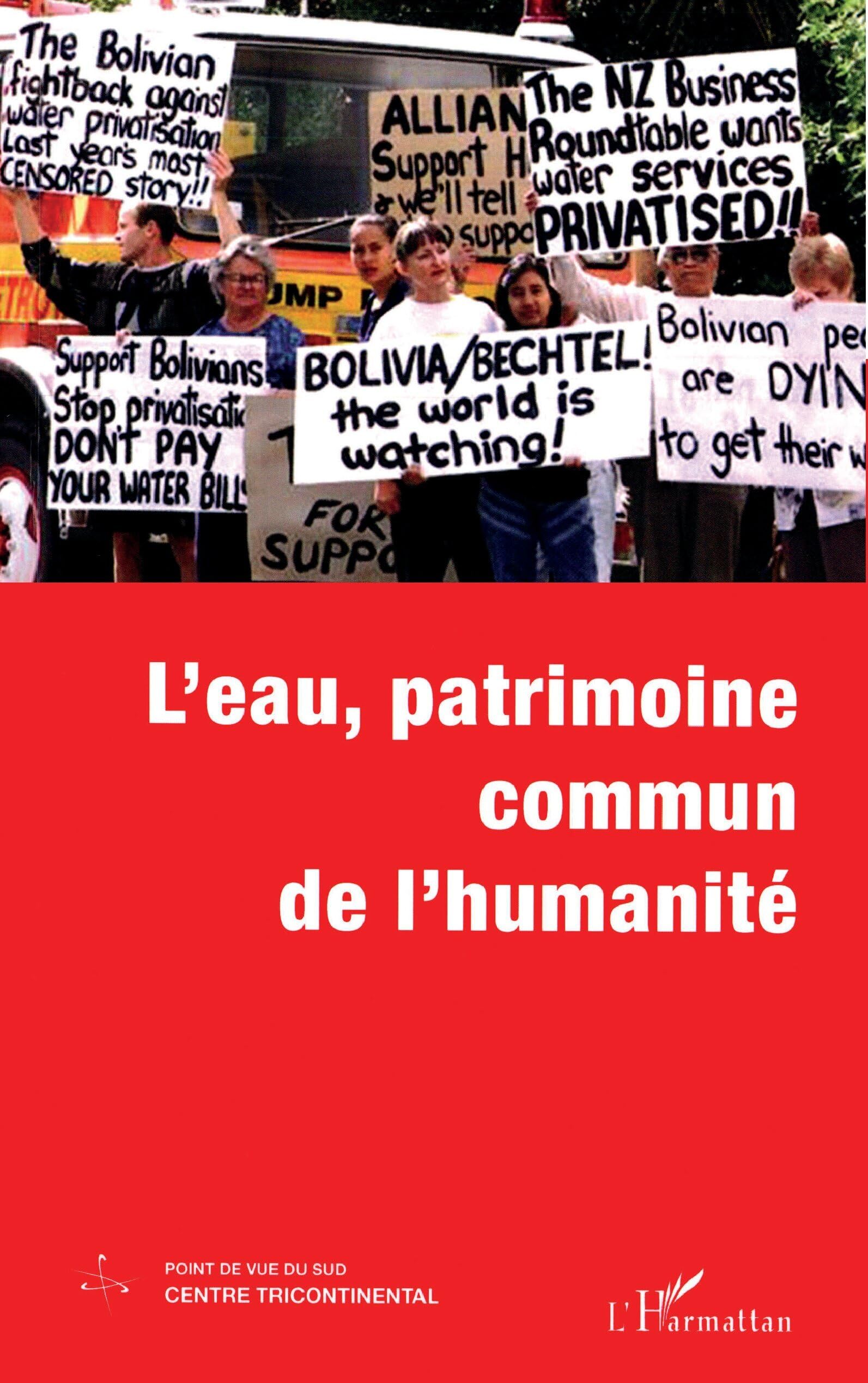 LES CAHIERS ALTERNATIVE SUD N°4/2001 : L'EAU, PATRIMOINE COMMUN DE L'HUMANITE book