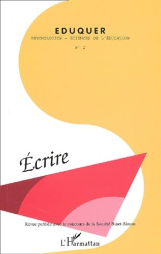 Eduquer N° 2 troisième trimestre 2002 : Ecrire book
