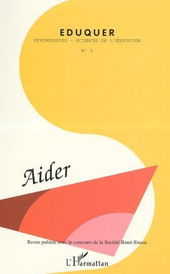 Eduquer N° 3 quatrième trimestre 2002 : Aider book