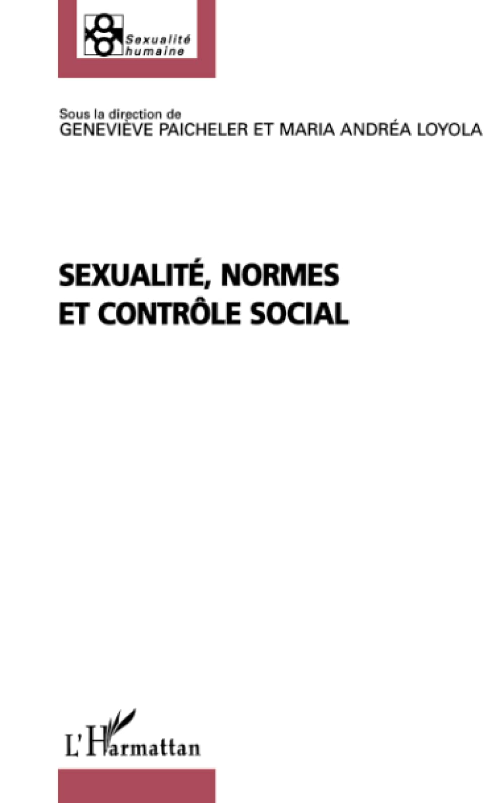 Sexualité, normes et contrôle social book