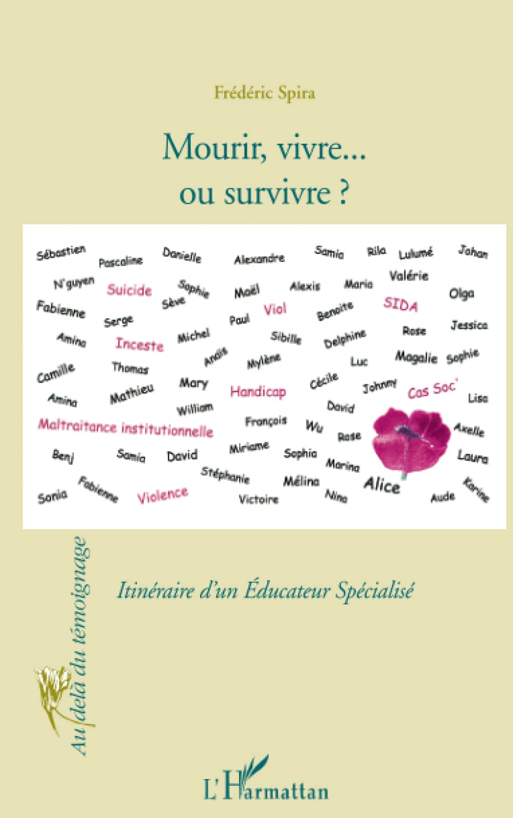 Mourir, vivre... et survivre: Itinéraire d'un Educateur Spécialisé Learning & Reference