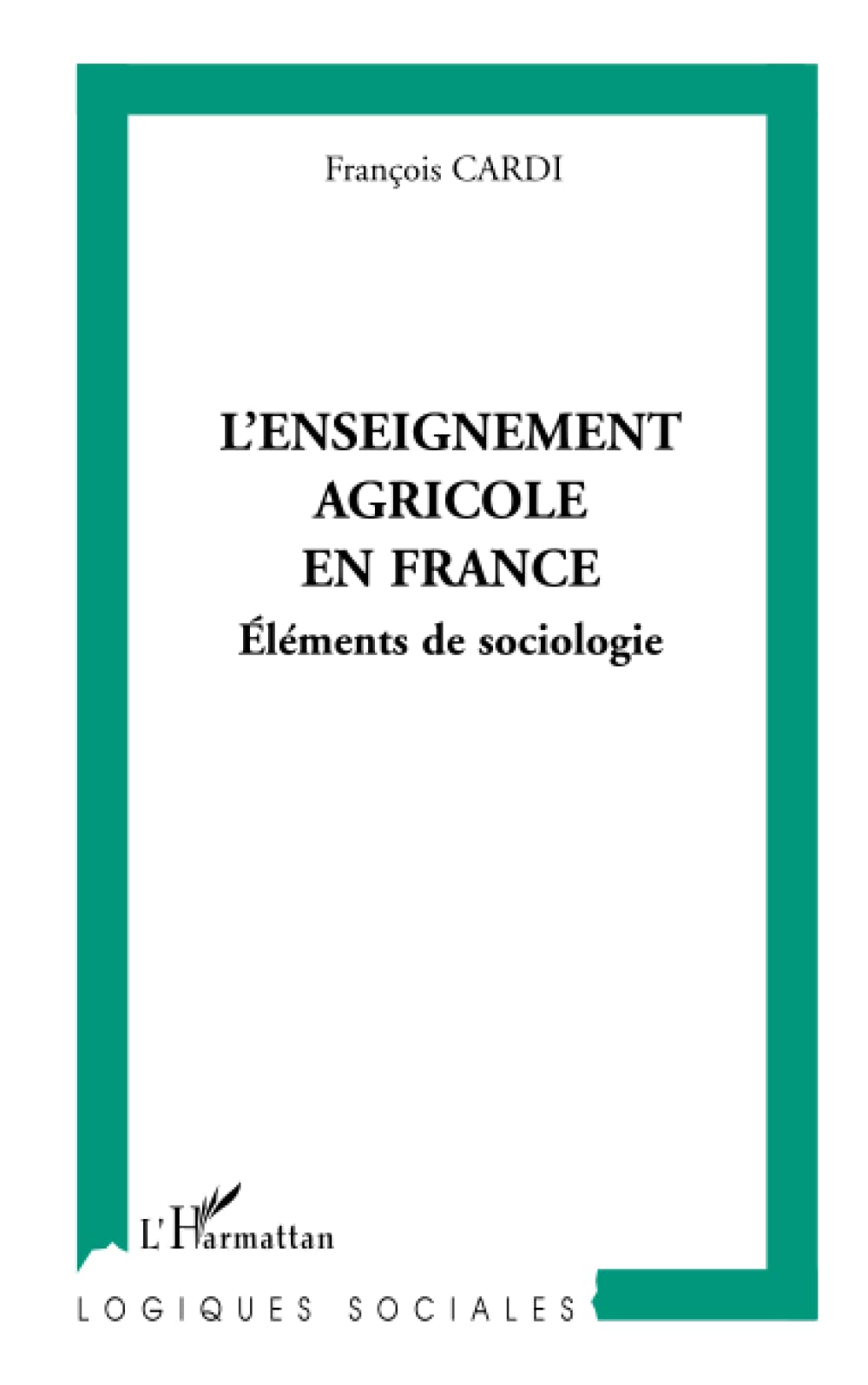 L'enseignement agricole en France book