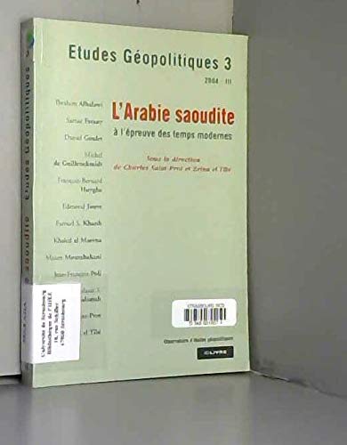 L'Arabie Séoudite, à l'épreuve des temps modernes book