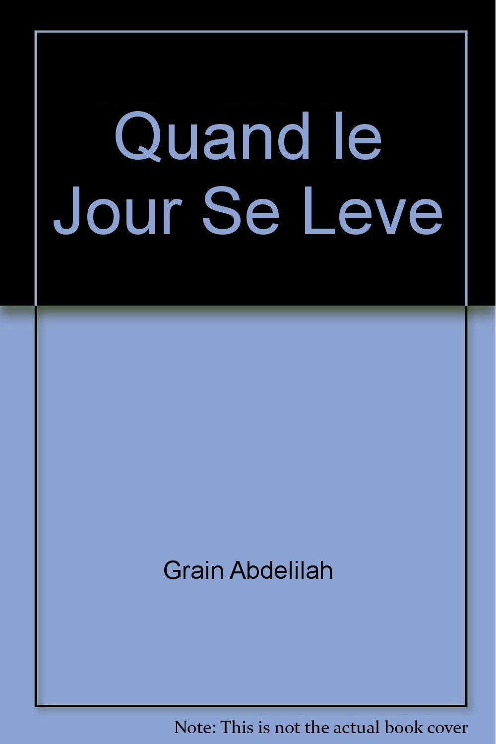 Quand le jour se lève - roman book