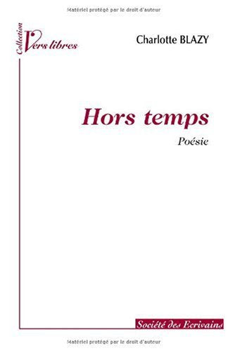 Hors temps - poésie Books