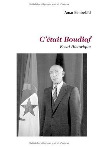 C'était Boudiaf - essai historique Books