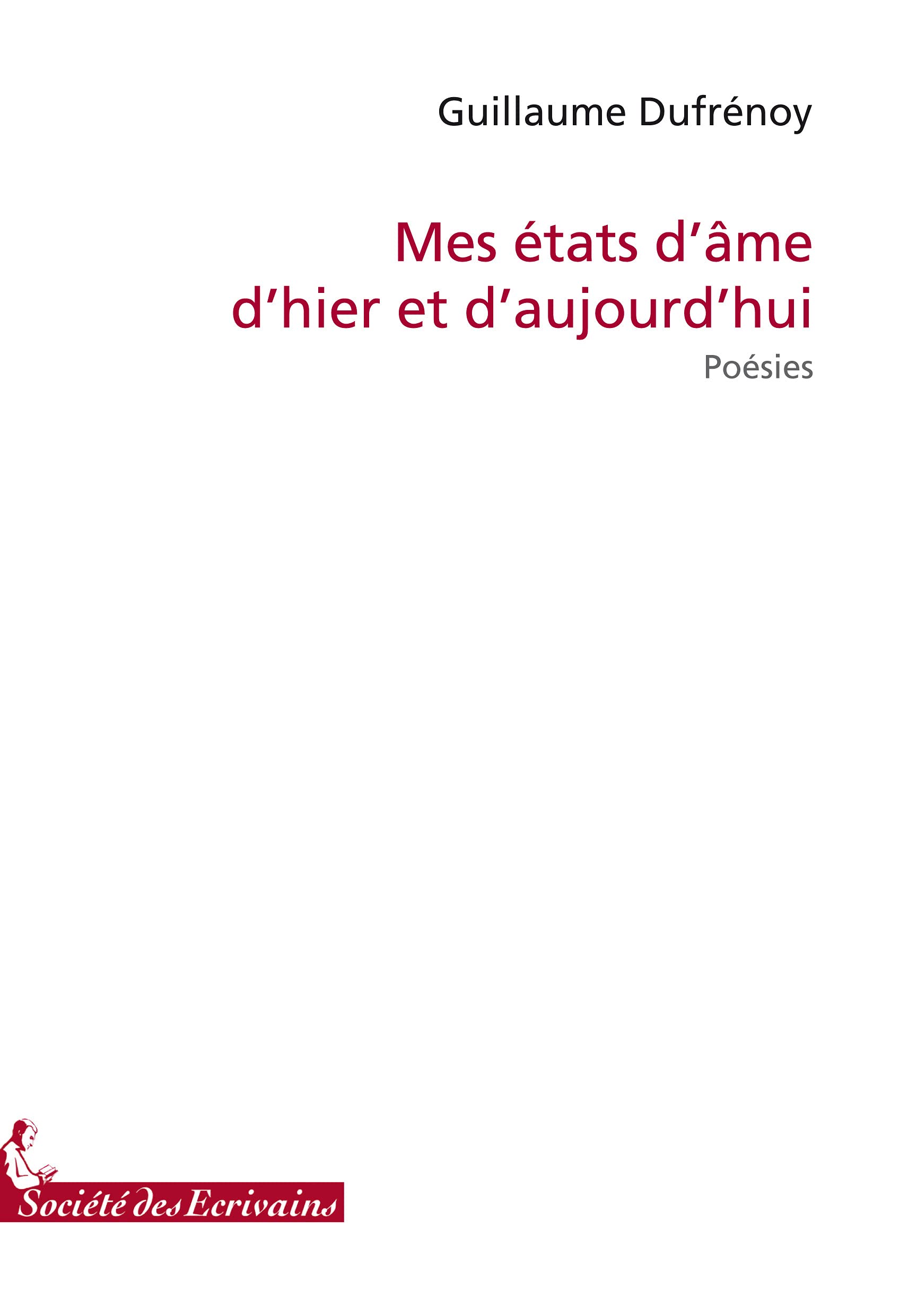 Mes etats d ame d hier et d aujourd hui book