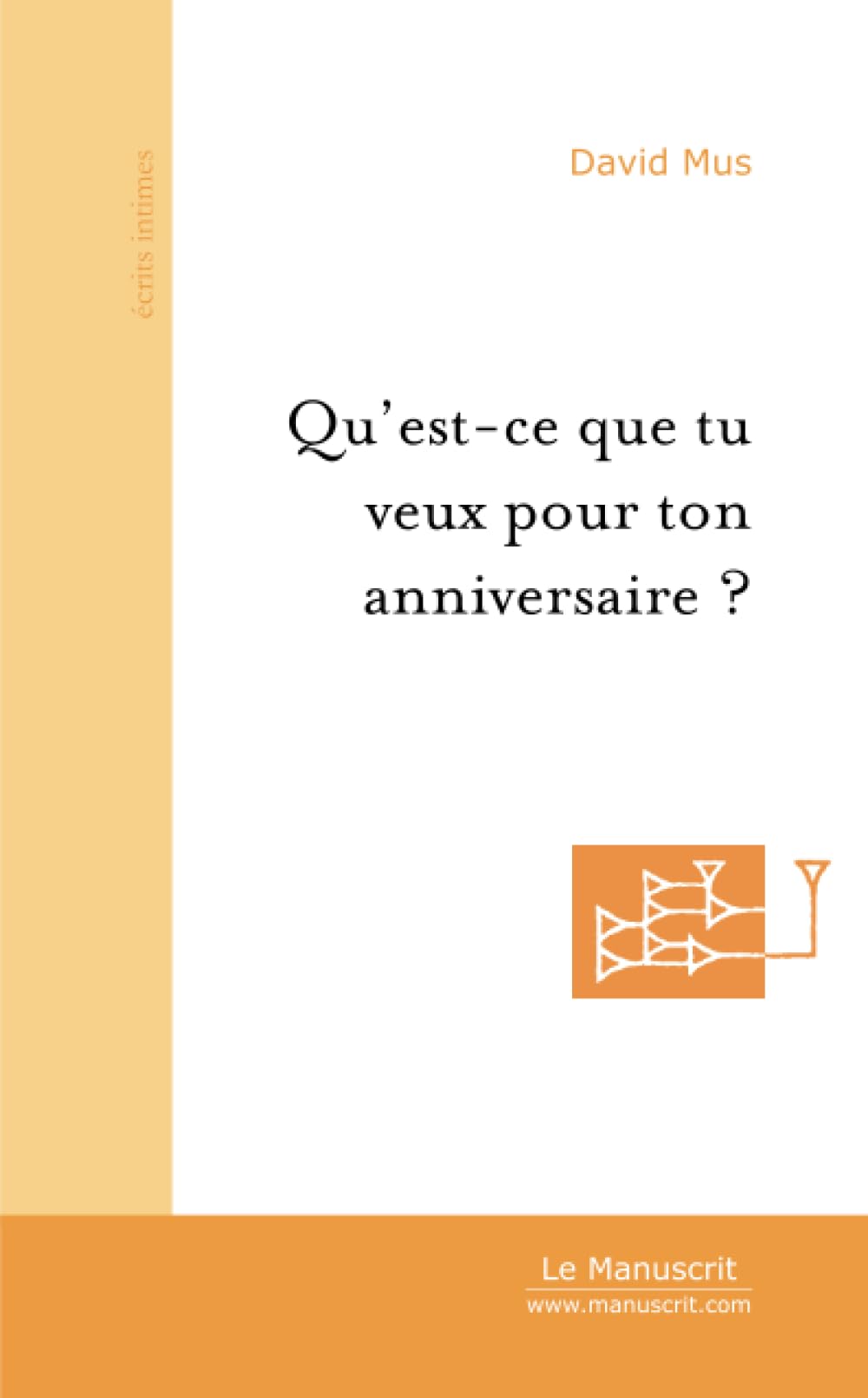Qu'est-ce que tu veux pour ton anniversaire? book