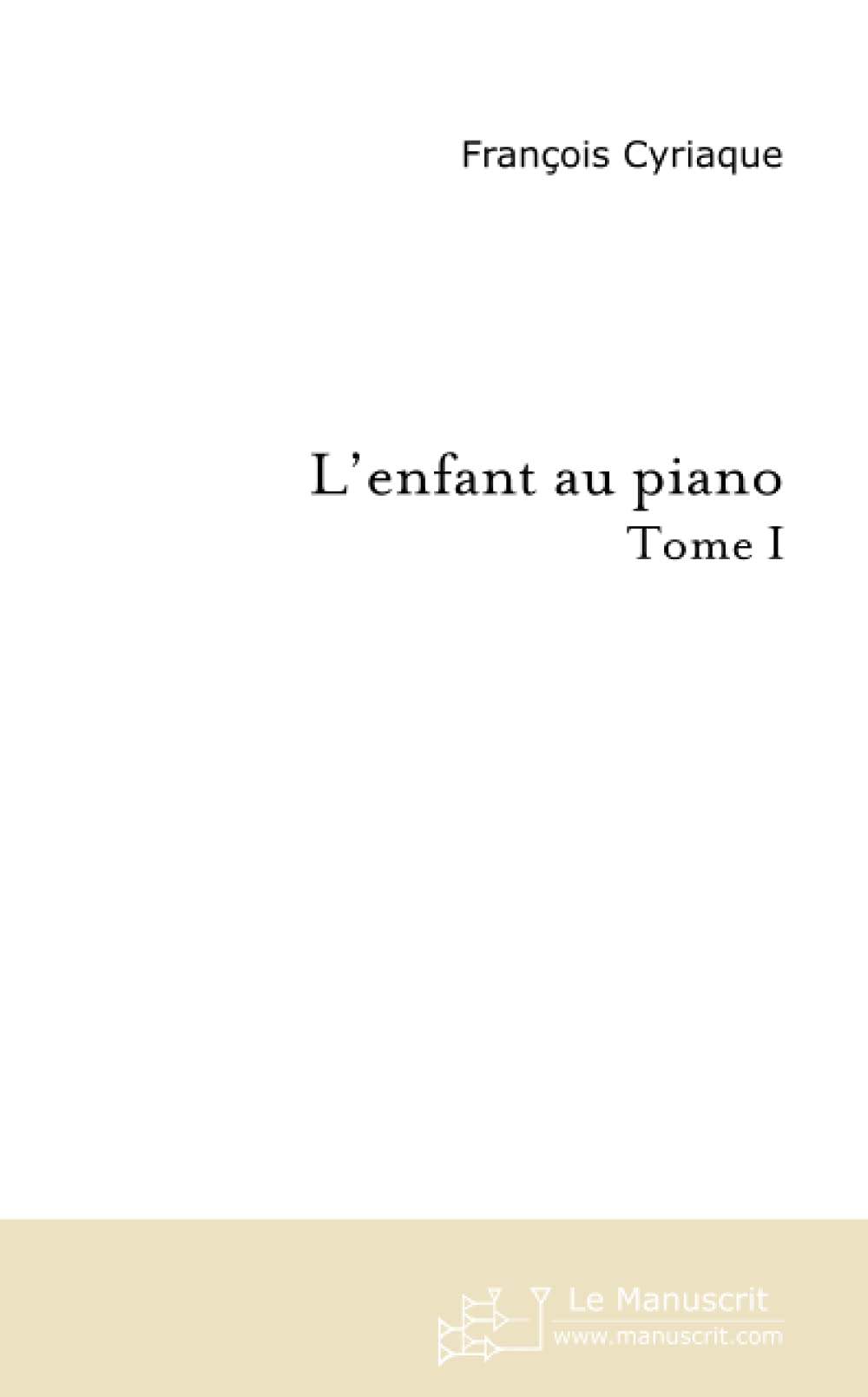 L'ENFANT AU PIANO book