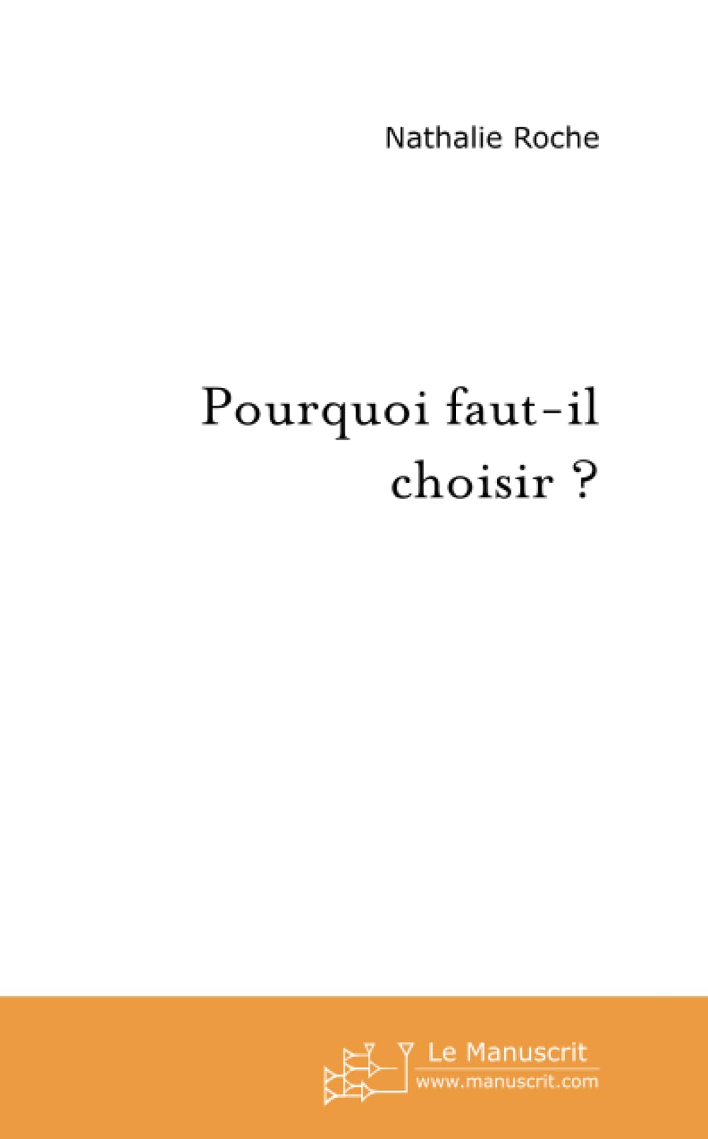 Pourquoi faut-il choisir ? Poetry