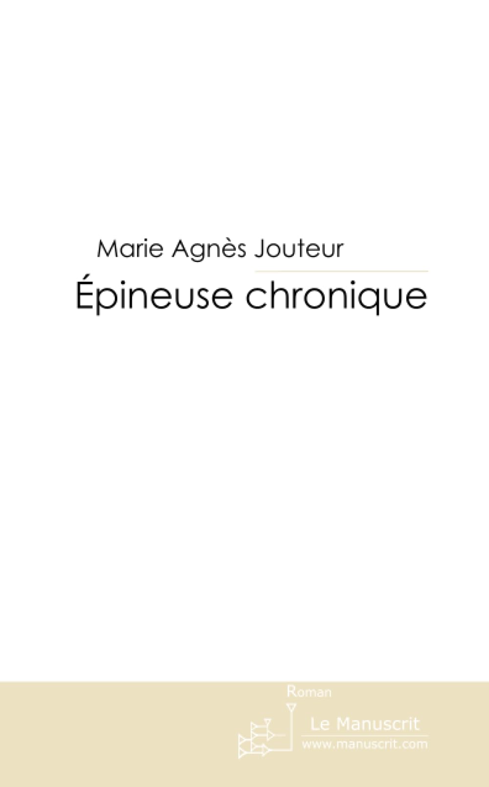 EPINEUSE CHRONIQUE Contemporary literature
