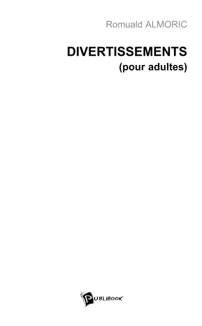 Divertissement pour adultes book