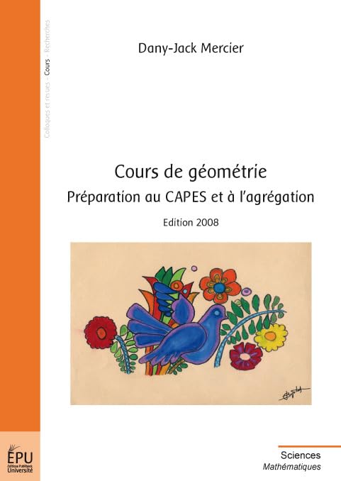 Cours de géométrie: Préparation au CAPES et à l'agrégation book