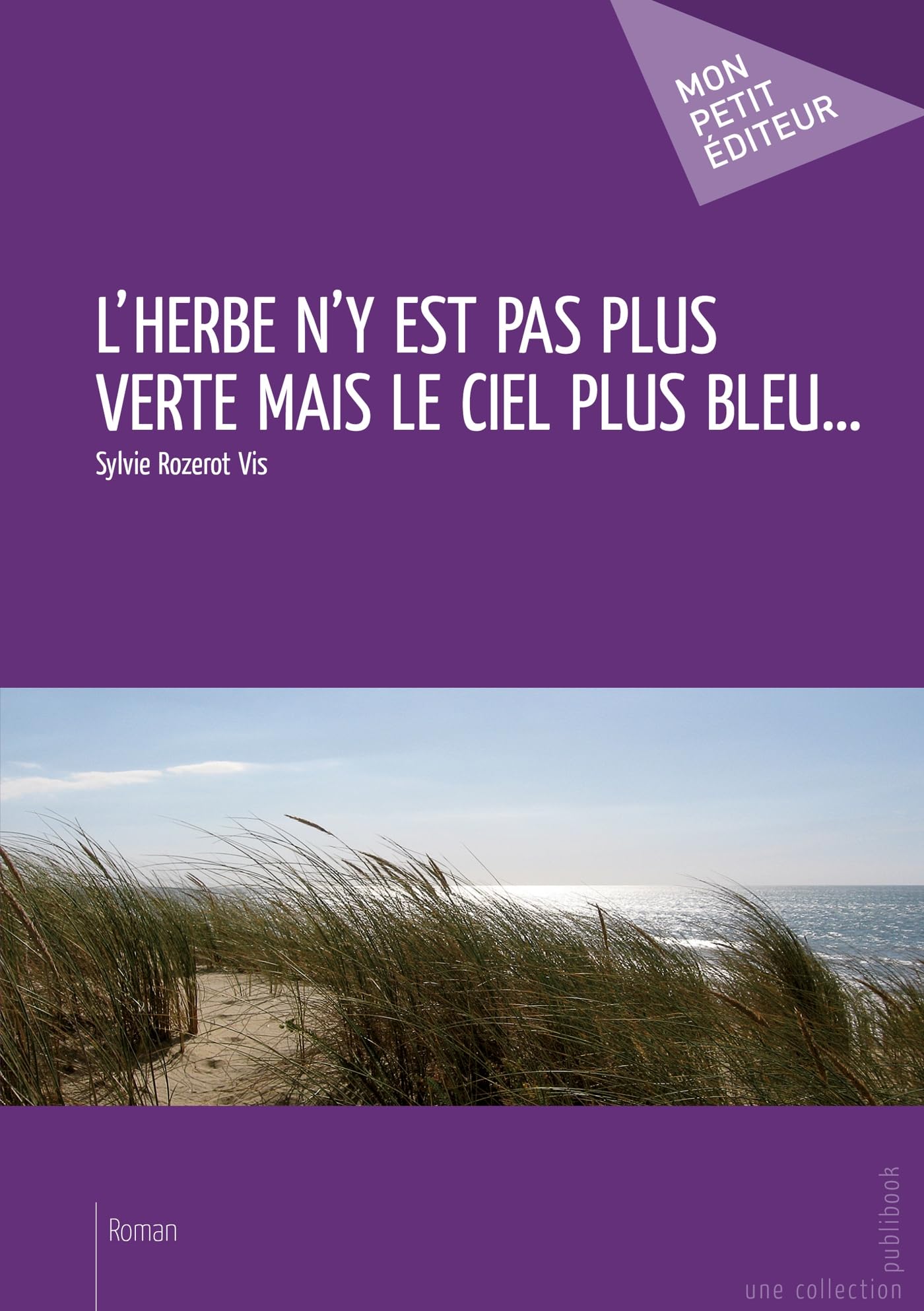 L'Herbe n'y est pas plus verte mais le ciel plus bleu. . . book