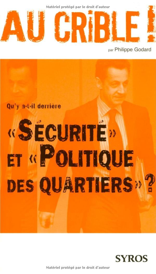 Qu'y a-t-il derrière: Sécurité et Politique des quartiers ? book