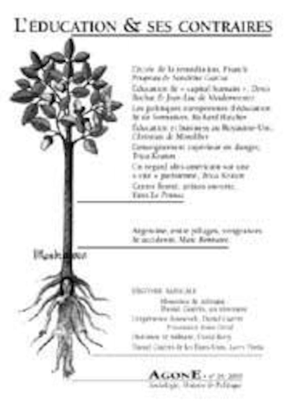 Agone 29 / 30-2003 Education et ses Contraires book