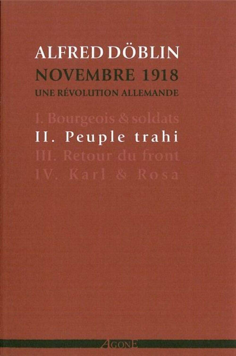 Peuple trahi book