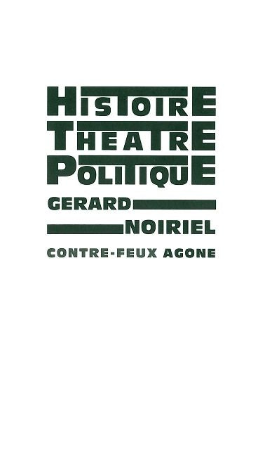 Histoire, théâtre & politique Books