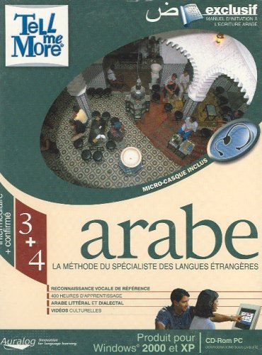 Tell me more Arabe niveaux intermédiaire + confirmé (3+4) : CD-ROM book