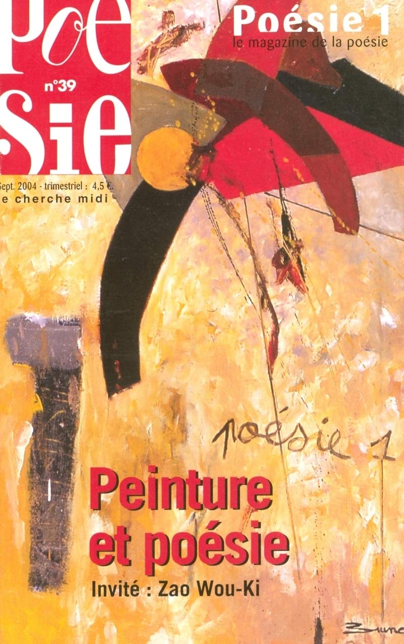 Revue Poésie Vagabondages - Peinture et poésie, Invité : Zao Wou-ki - numéro 39 Books