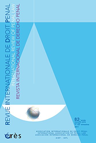 Revue Internationale de Droit Pénal, 82e année, 1e/2e tri : Les progrès des sciences de la vie et le droit pénal Books