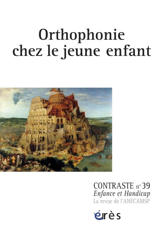 Contraste 39 - Orthophonie chez le jeune enfant book