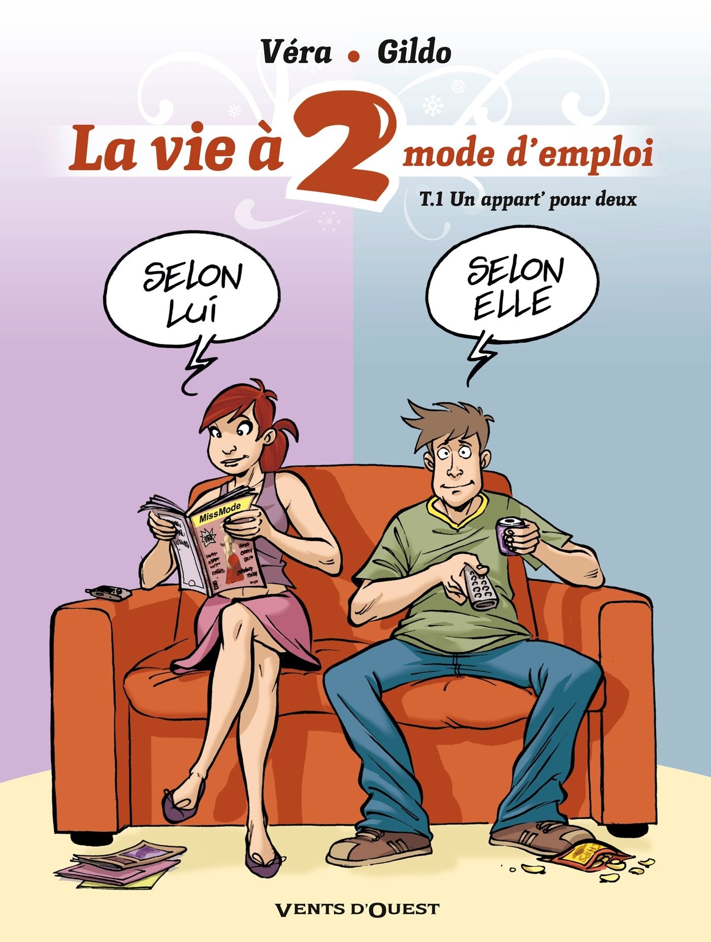 La Vie à 2, mode d'emploi - Tome 01: Un appart' pour deux Humour & Satire
