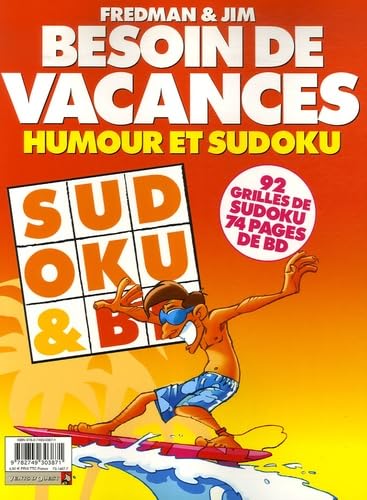 Besoin de vacances: Humour et sudoku book
