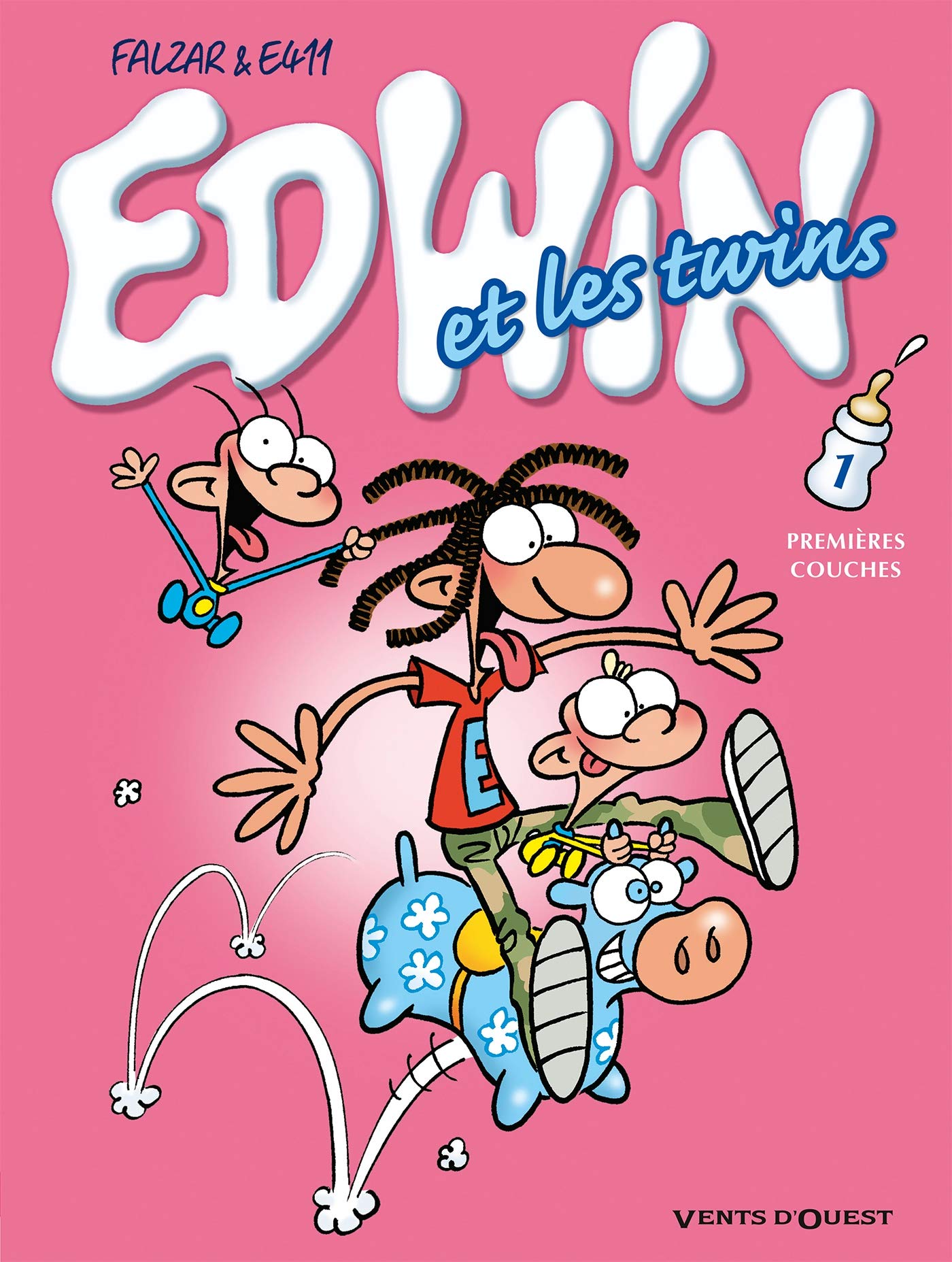 Edwin et les Twins - Tome 01: Premières couches Manga