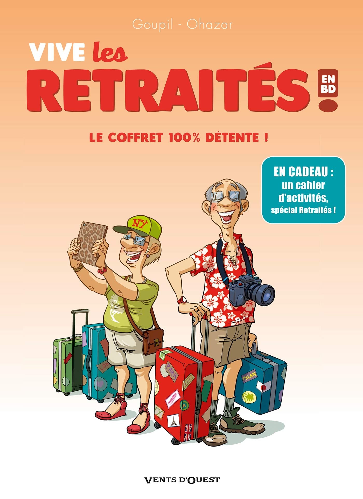 Vive les Retraités en BD - Coffret T01 + T02 + cahier d'activités book