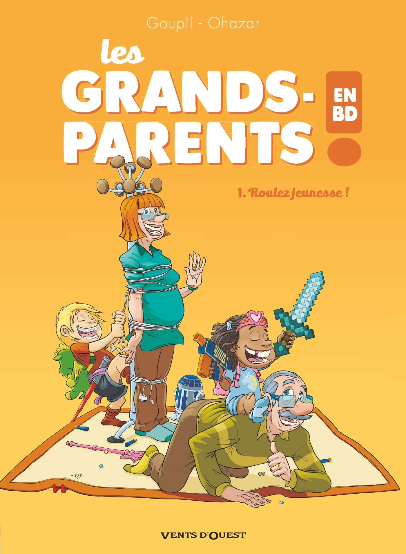 Les Grands-Parents en BD - Tome 01: Roulez jeunesse ! Manga