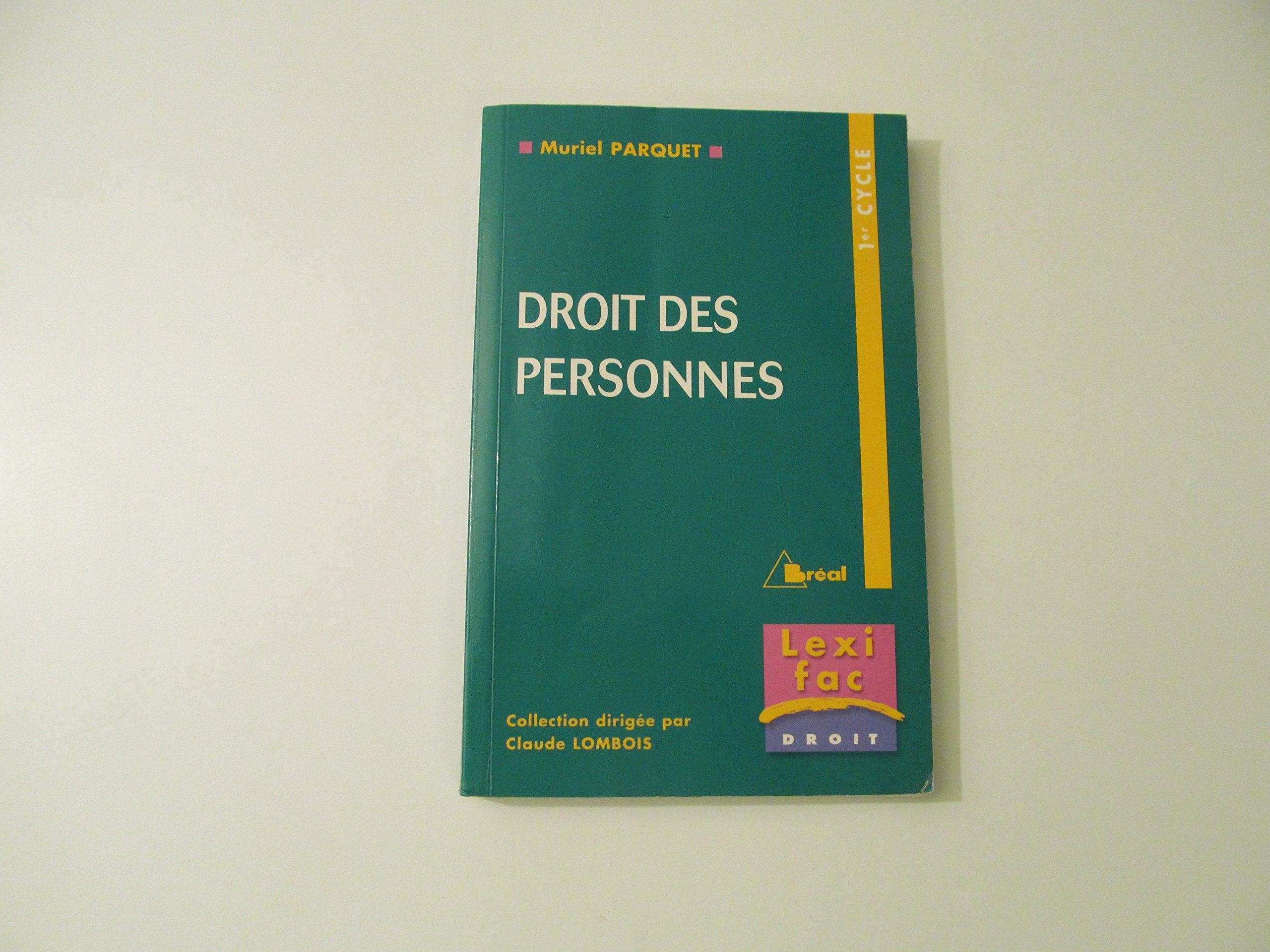 Droit des personnes book