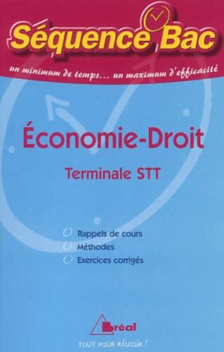 Economie Droit Terminale STT book