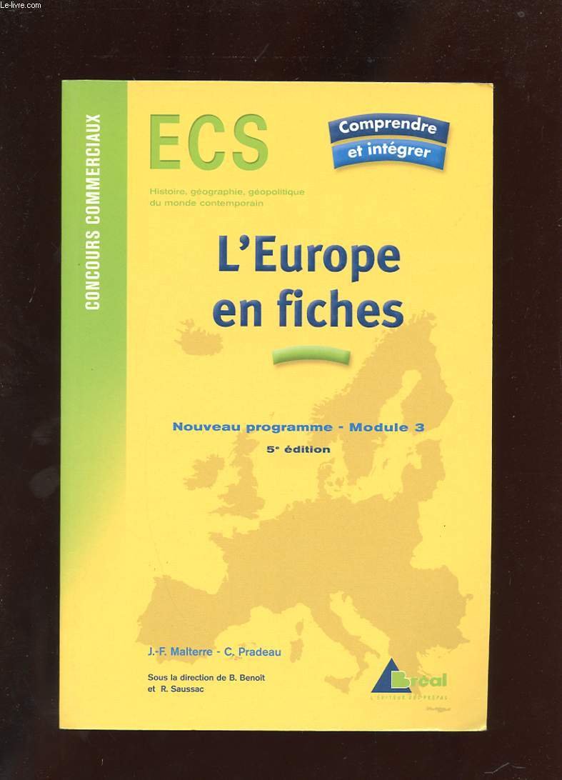 L'Europe en fiches book
