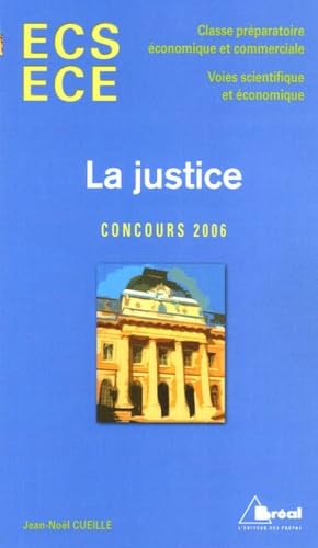 La justice - Thème de culture générale HEC book