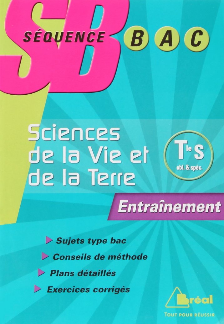 SB sciences et vie de la terre terminale s spécialité book