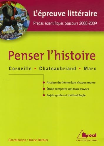 Penser l'histoire - Epreuve littéraire 2008/2009 book