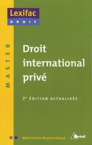Droit international privé book