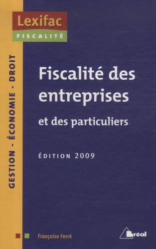 Fiscalité des entreprises et des particuliers book