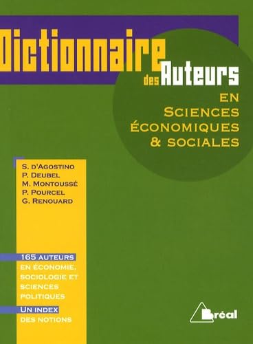 Dictionnaire des auteurs en économie book