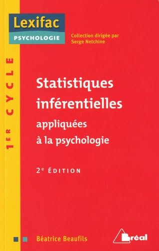 Statistiques appliquées à la psychologie (tome 2) book