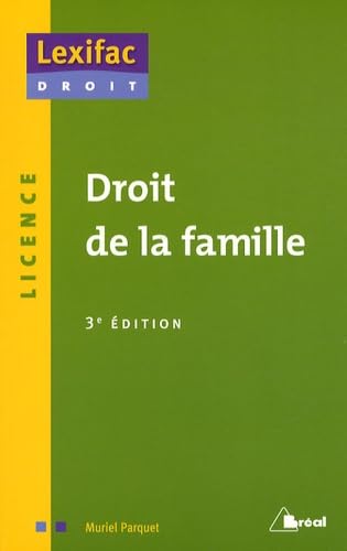 Droit de la famille book