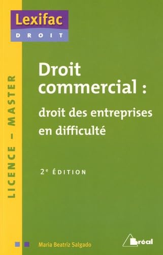 Droit commercial : droit des entreprises en difficulté book