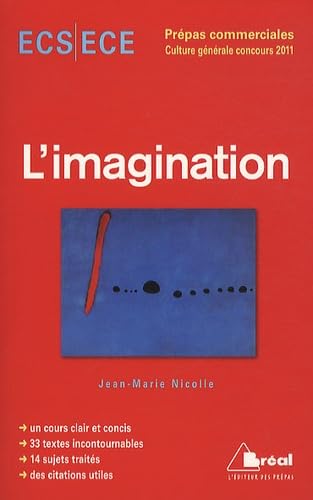 L'imagination - Thème de culture générale HEC: Concours 2011 Books