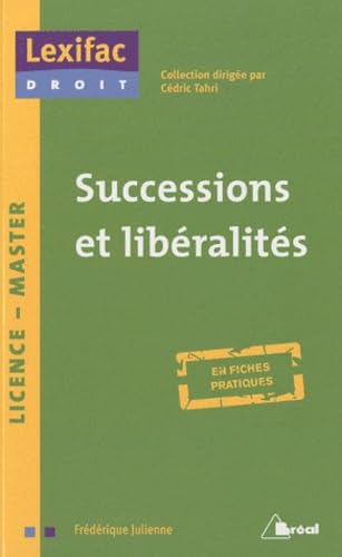 Successions et libéralités book