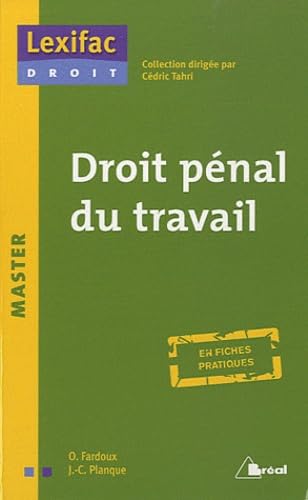 Droit pénal du travail book
