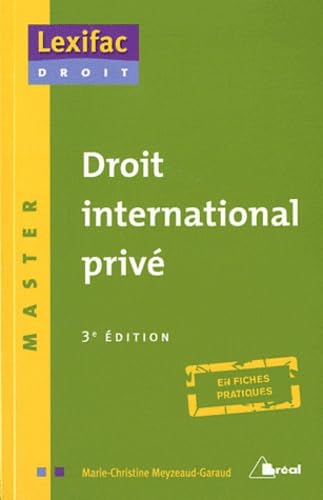 Droit international privé book