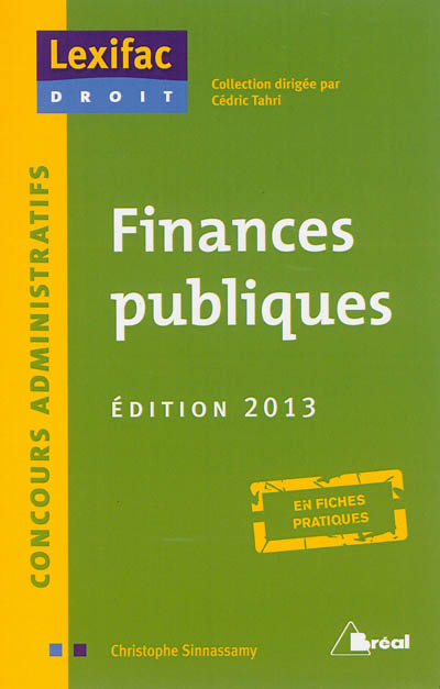 Product Image: Finances publiques