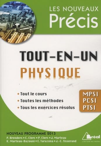 Précis tout en un physique MPSI PCSI PTSI book