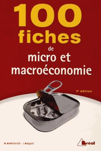 100 fiches de micro et macro économie Business, Finance & Career